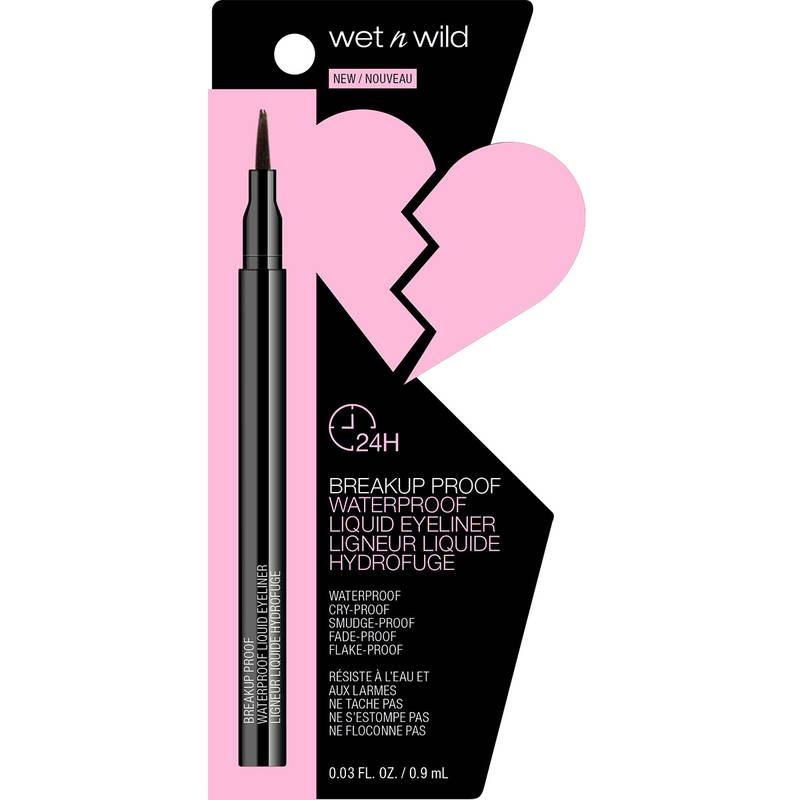 Delineador de Olhos à Prova D'Agua - Breakup Proof Waterproof Liquid Eyeliner - Ultra Black