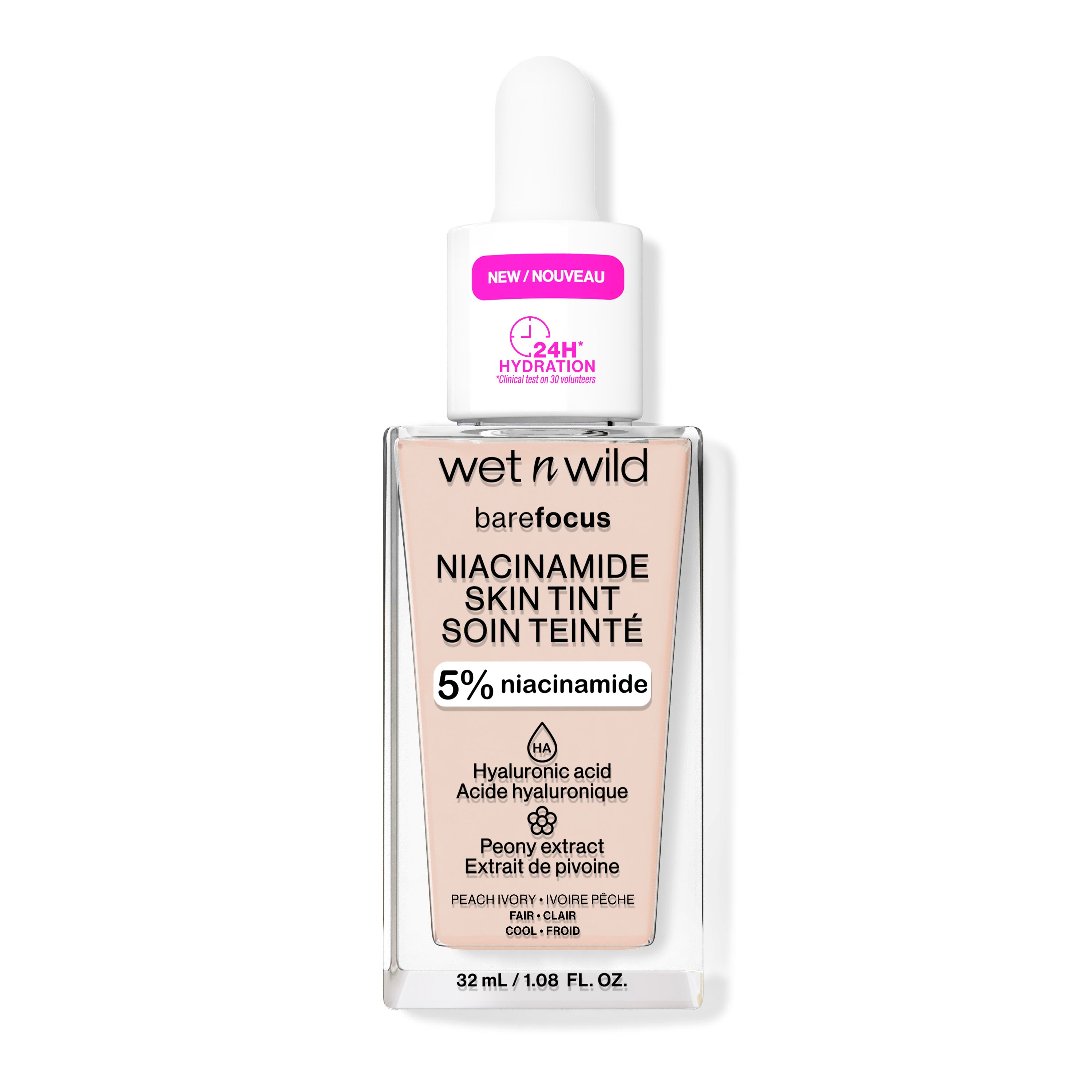 Base Niacinamida - Bare Focus - Peach Ivory