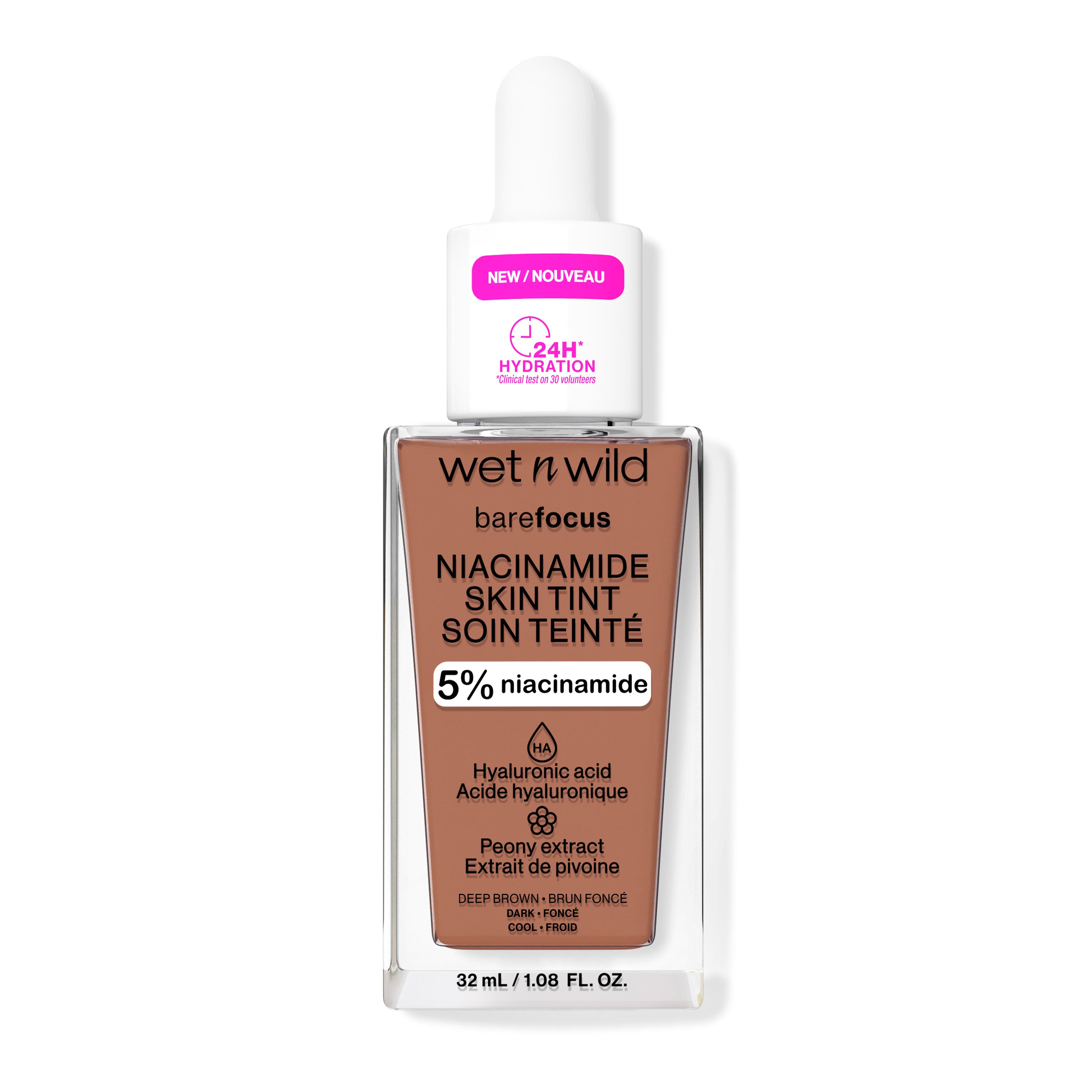 Base Niacinamida - Bare Focus - Deep Brown