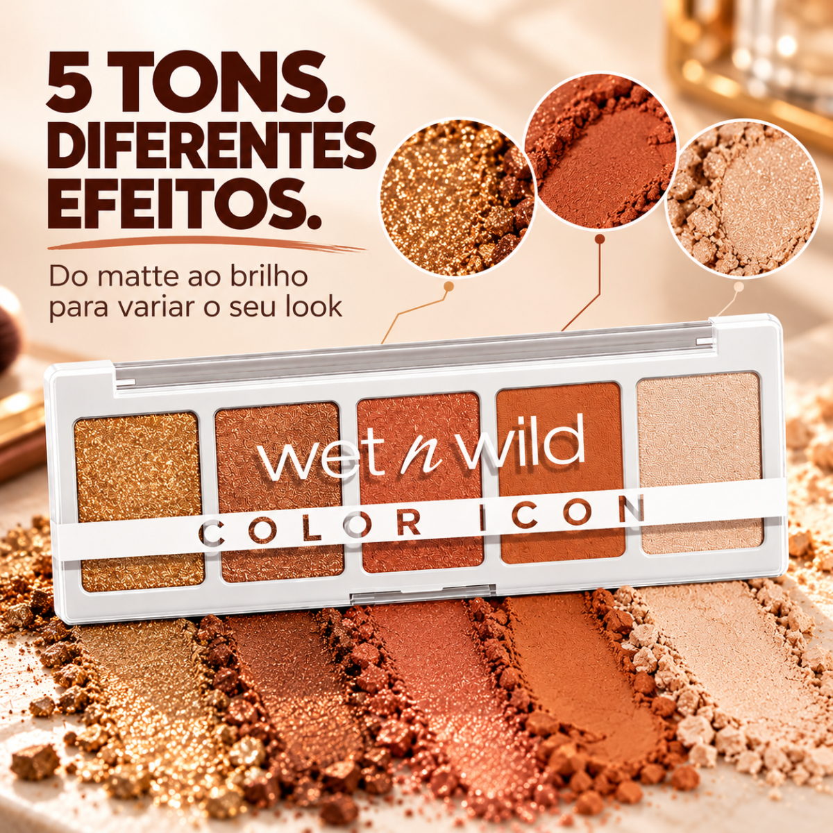 Paleta de Sombras - Color Icon 5 Pan Eyeshadow Palette