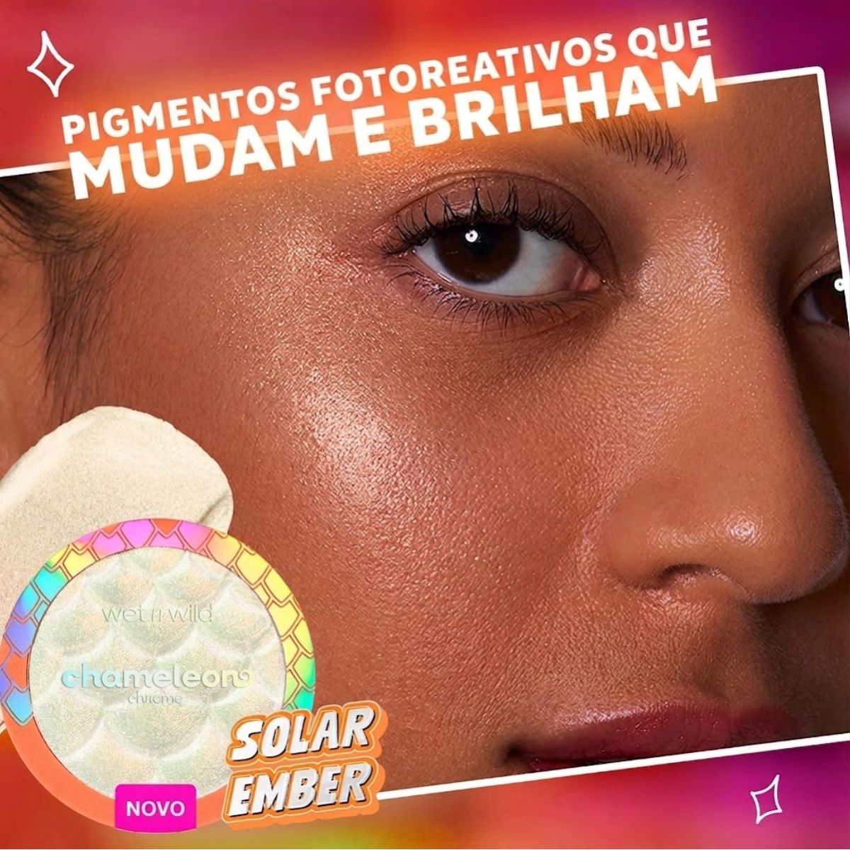Iluminador em Pó - Chameleon Chrome Highlighter
