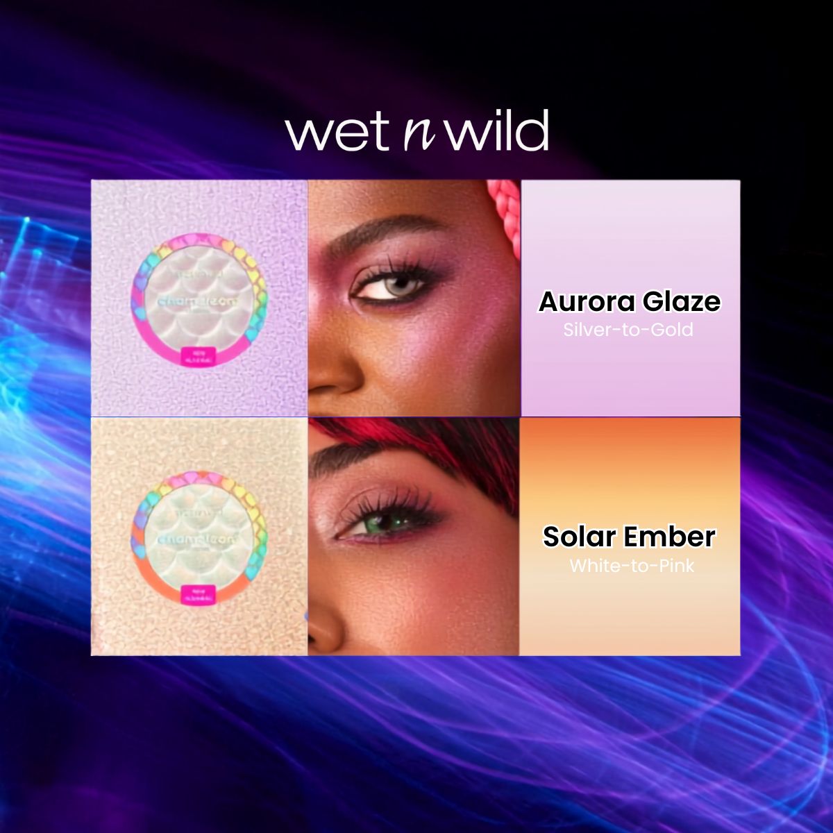 Iluminador em Pó - Chameleon Chrome Highlighter