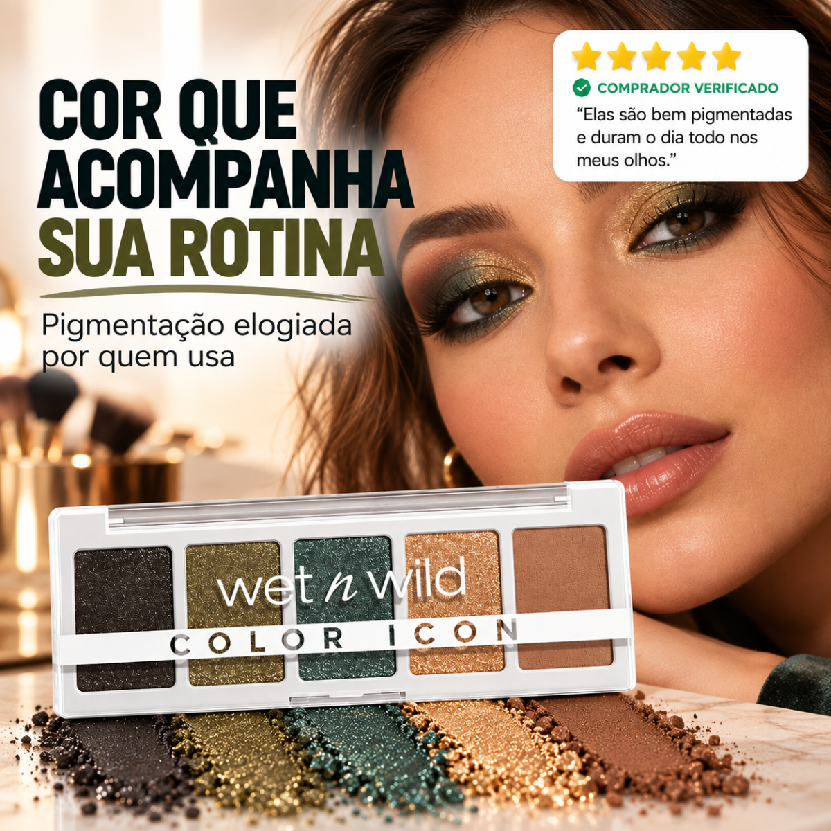 Paleta de Sombras - Color Icon 5 Pan Eyeshadow Palette