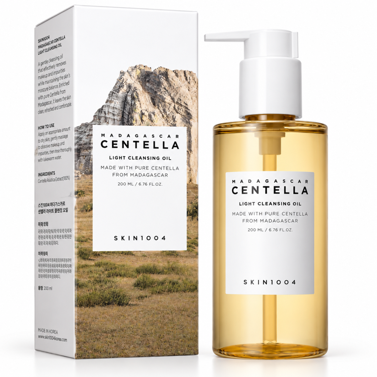 SKIN1004 Madagascar Centella Óleo de Limpeza Facial 200ml