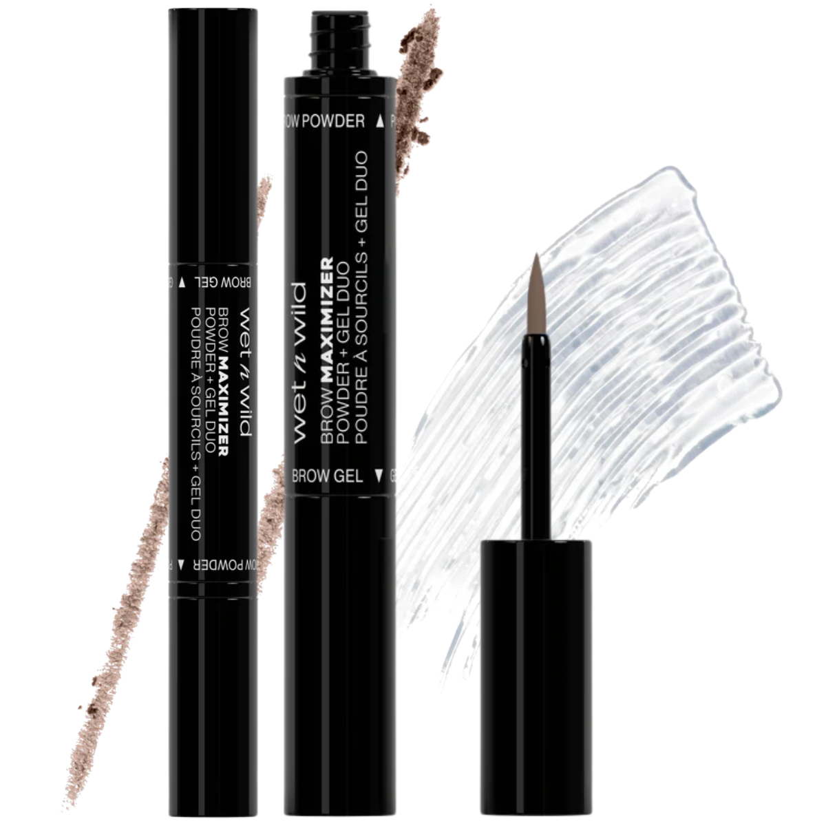 Ultimate Brow Brow Powder + Gel Dual Maximizer - Neutral Brown