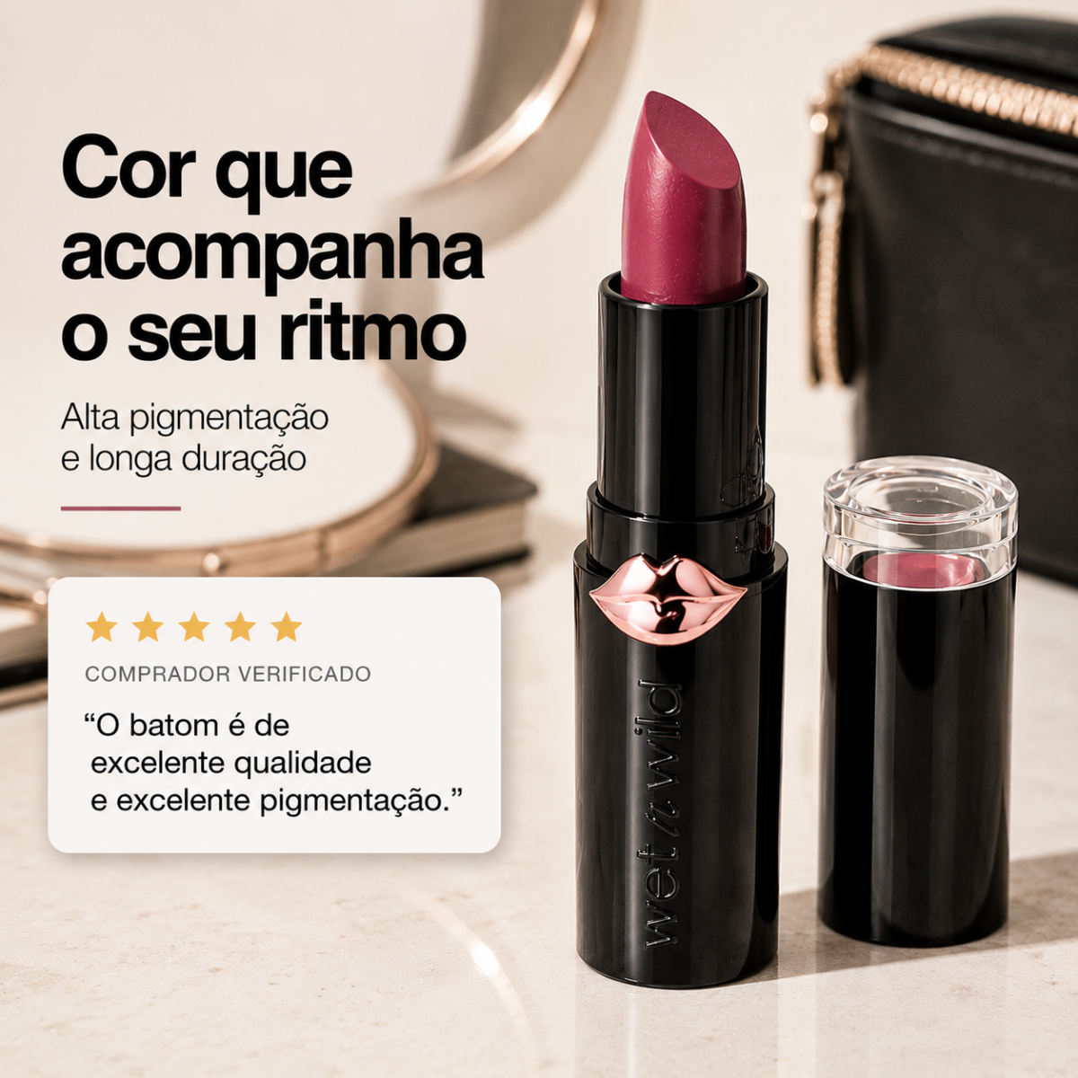 Batom Matte Longa Duração - Megalast Lip Color Matte