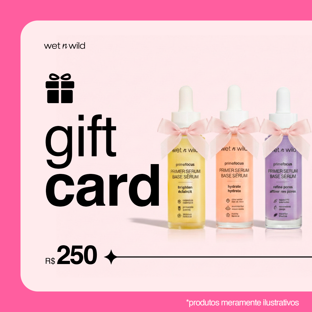 Cartão Presente R$250