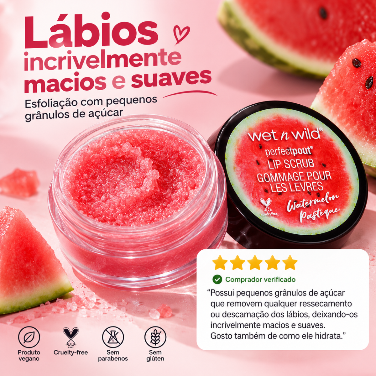 Esfoliante Labial - Perfect Pout Lip Scrub