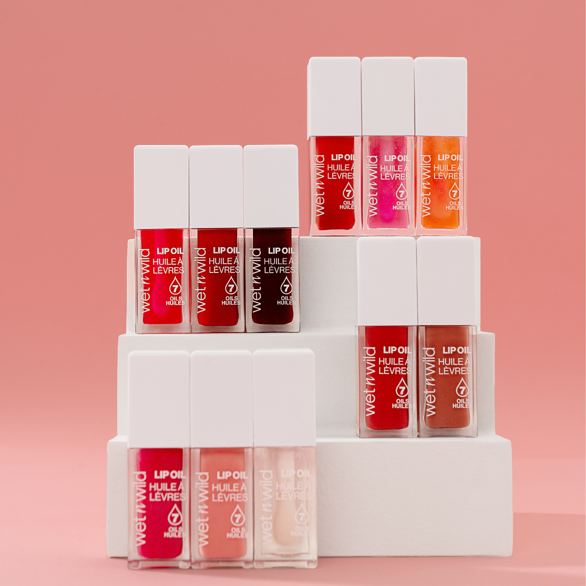 Kit 3 Lip Oil Vintage Society + Orange Blossom + Sweet Cherries