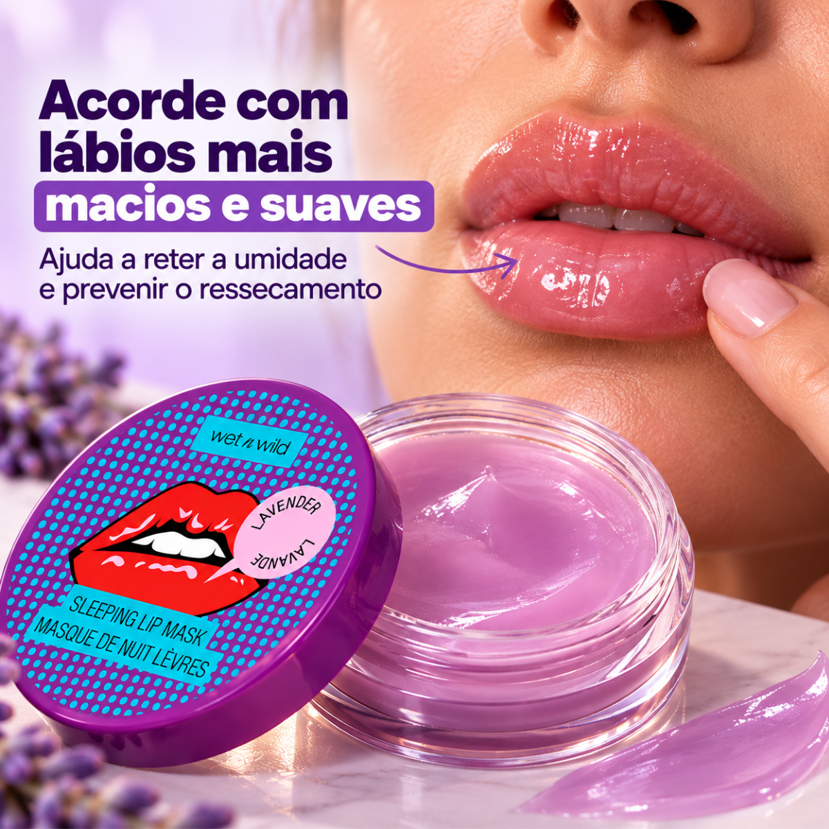 Máscara Noturna Tratamento Labial - Perfect Pout Sleeping Lip Mask
