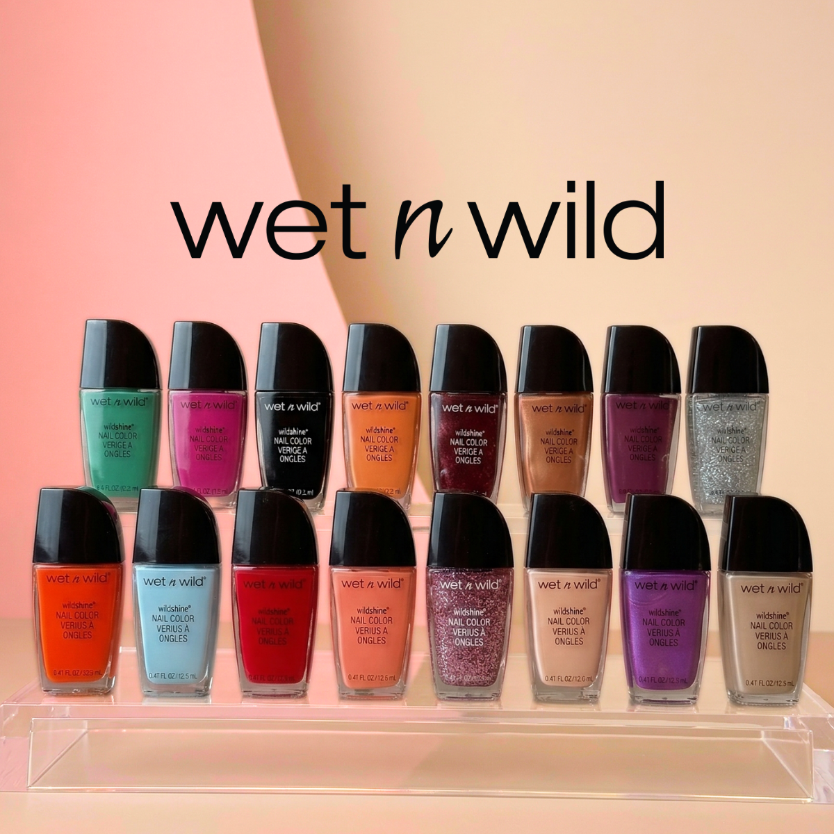 KIT 16 ESMALTES WET N WILD SHINE NAIL COLOR