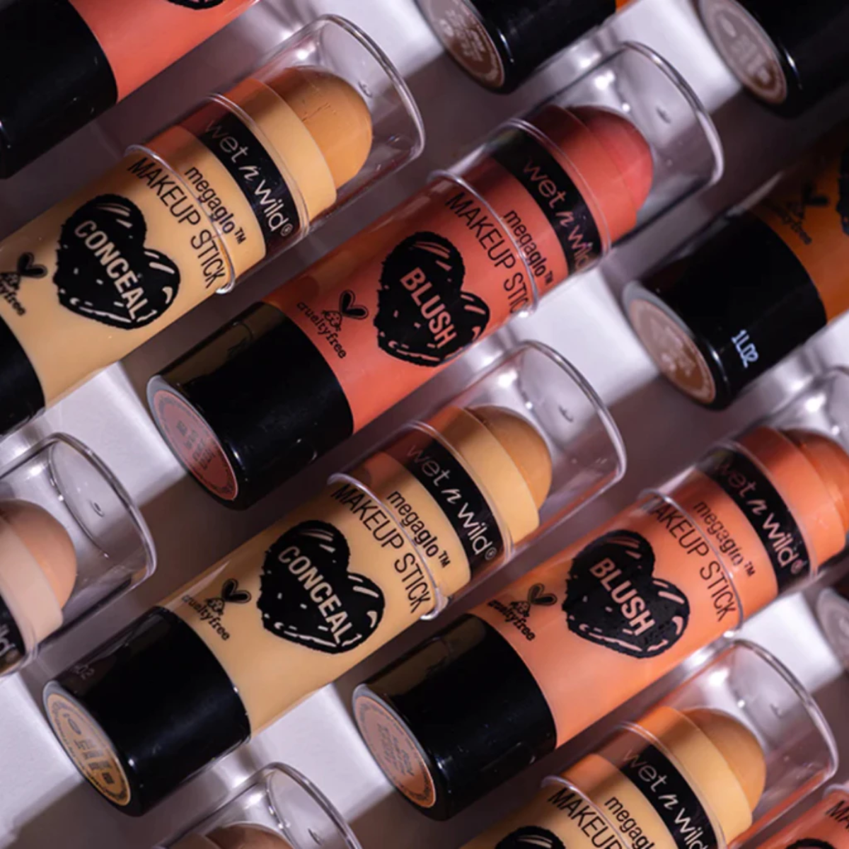 Kit 3 Maquiagem em Bastão Say It Ain’t Rose + Where's Walnut? + Desert Sands