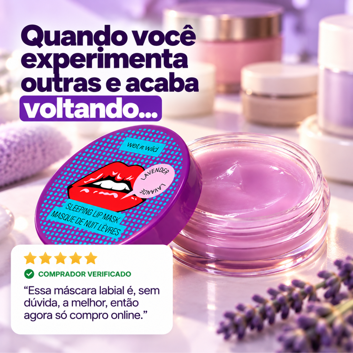 Máscara Noturna Tratamento Labial - Perfect Pout Sleeping Lip Mask
