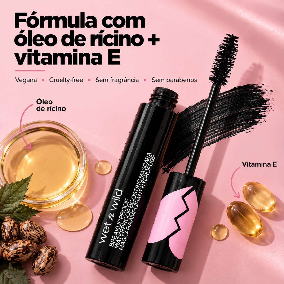 Breakup Proof Waterproof Boosting Mascara