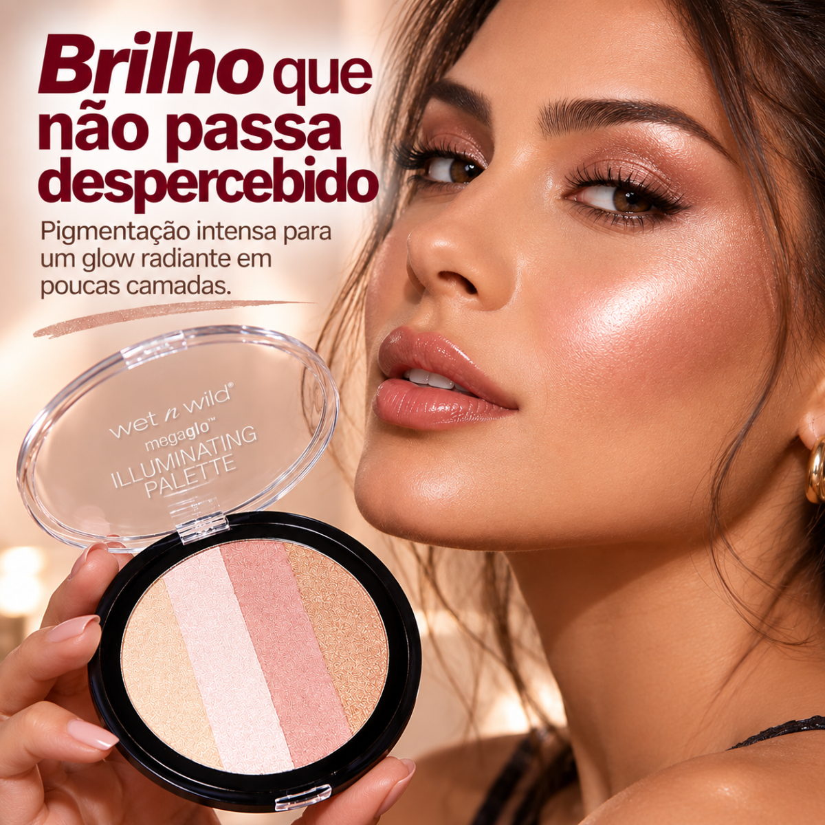 Iluminador em Pó - MegaGlo Illuminating Palette