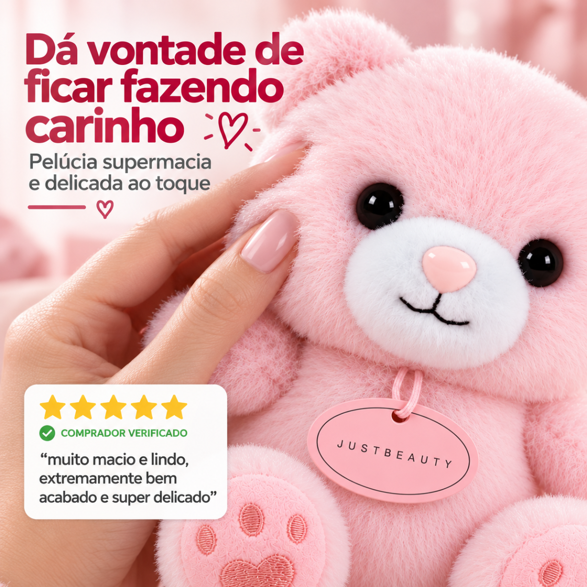 Chaveiro em Formato de Ursinho