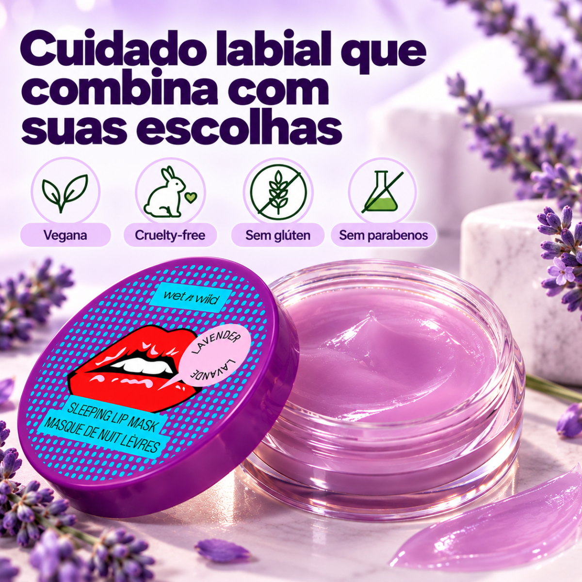 Máscara Noturna Tratamento Labial - Perfect Pout Sleeping Lip Mask