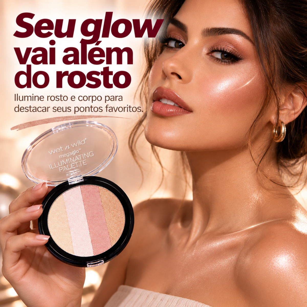 Iluminador em Pó - MegaGlo Illuminating Palette