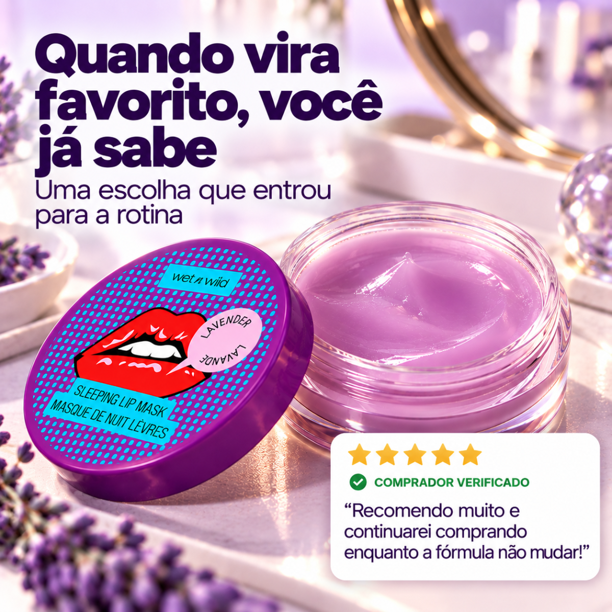 Máscara Noturna Tratamento Labial - Perfect Pout Sleeping Lip Mask