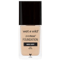 Base Líquida Matte  -  Photo Focus Matte Foundation - Nude Ivory