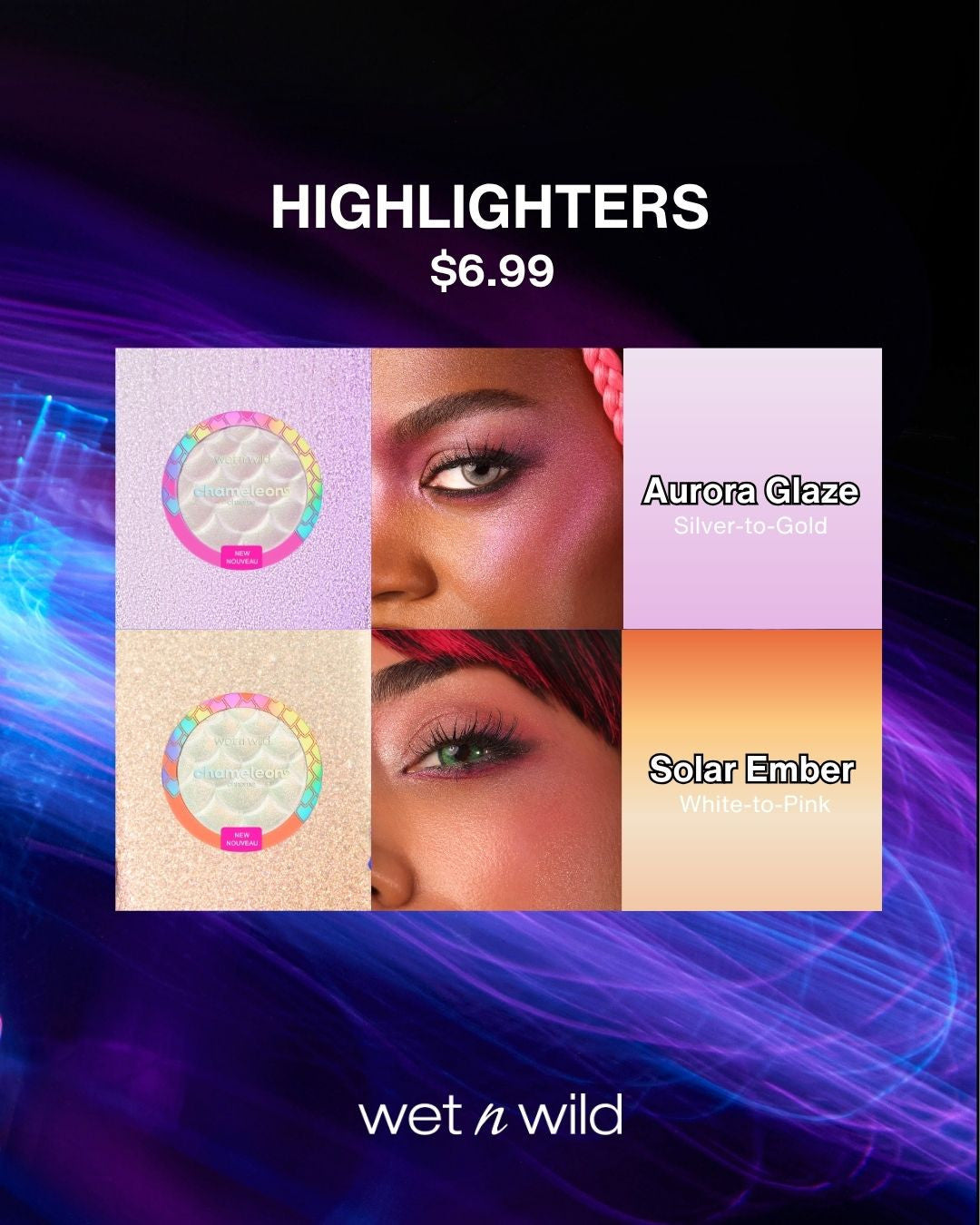 Iluminador em Pó - Chameleon Chrome Highlighter