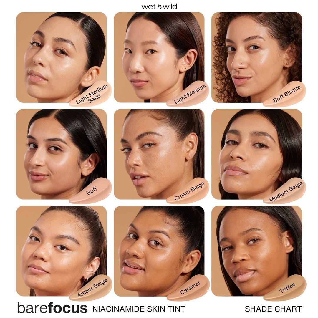 Base Niacinamida - Bare Focus - Cream Beige