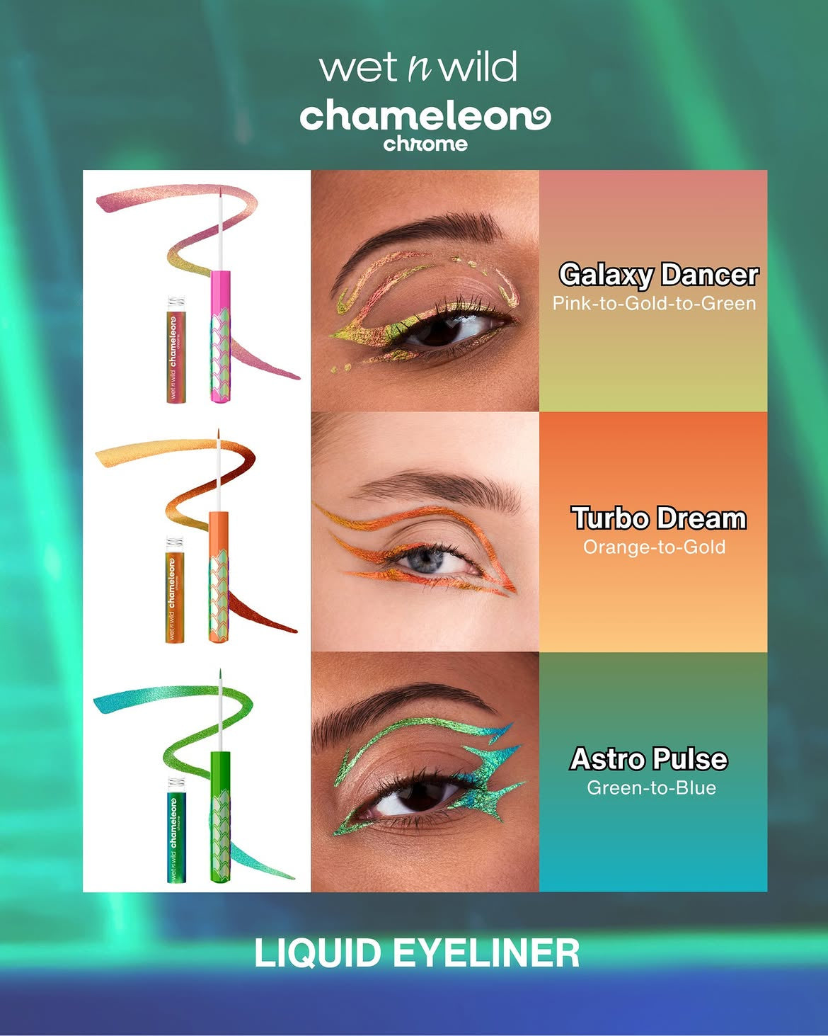Chameleon Chrome Liquid Eyeliner