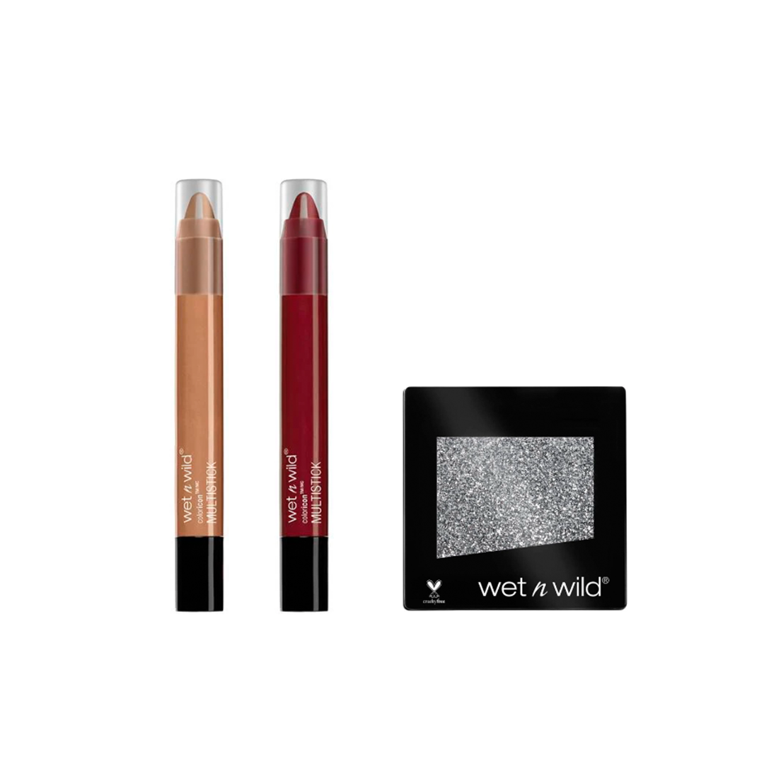 KIT 2 Bastão Multiuso + 1 Glitter em Gel