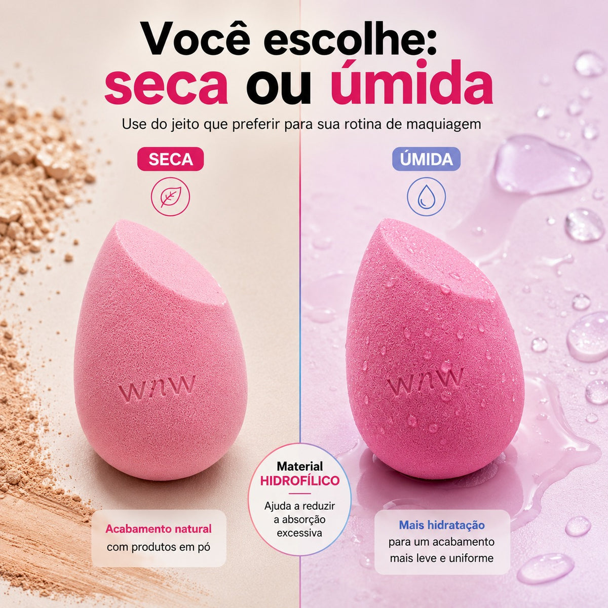 Power Trio 3-Piece Makeup Sponge Set