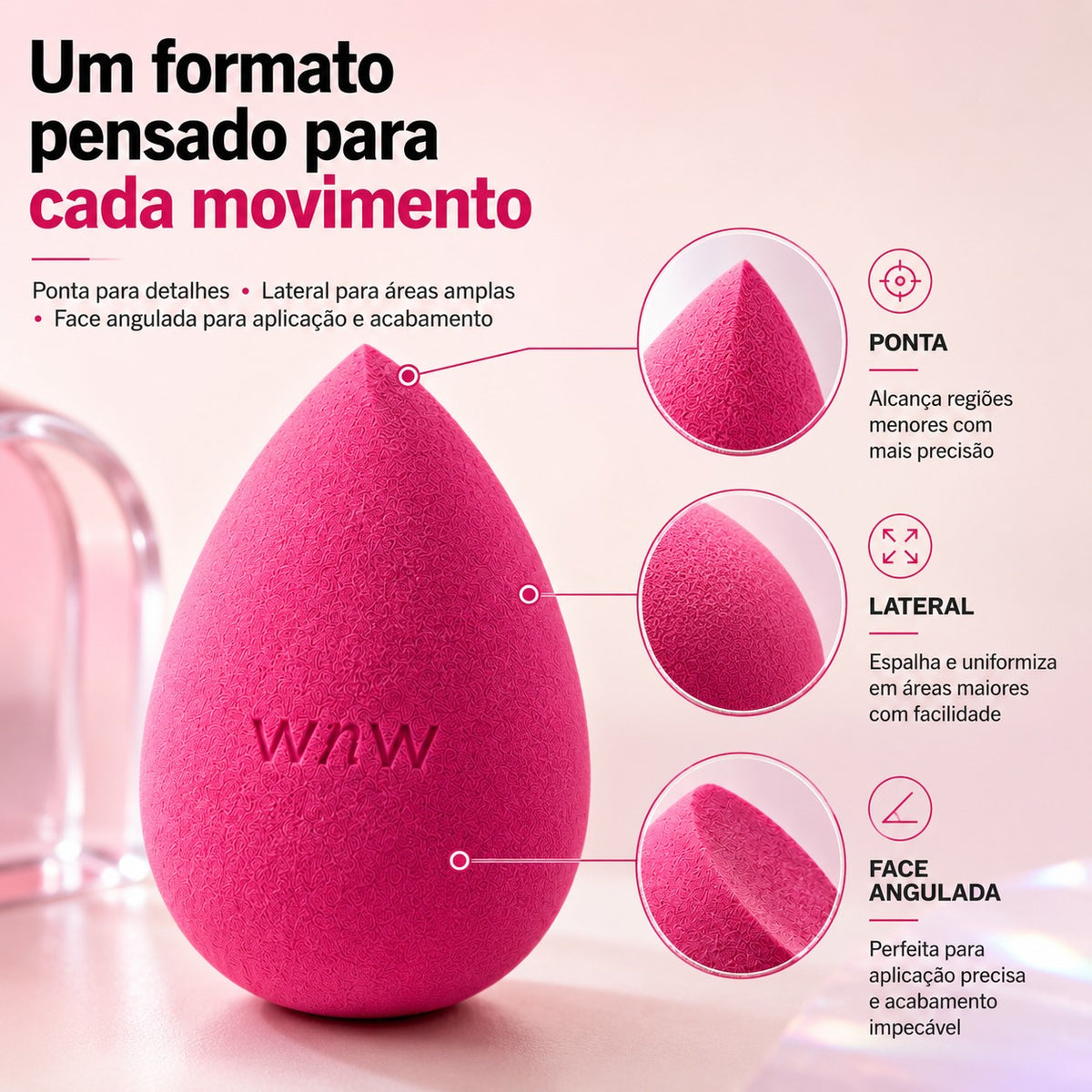 Power Trio 3-Piece Makeup Sponge Set