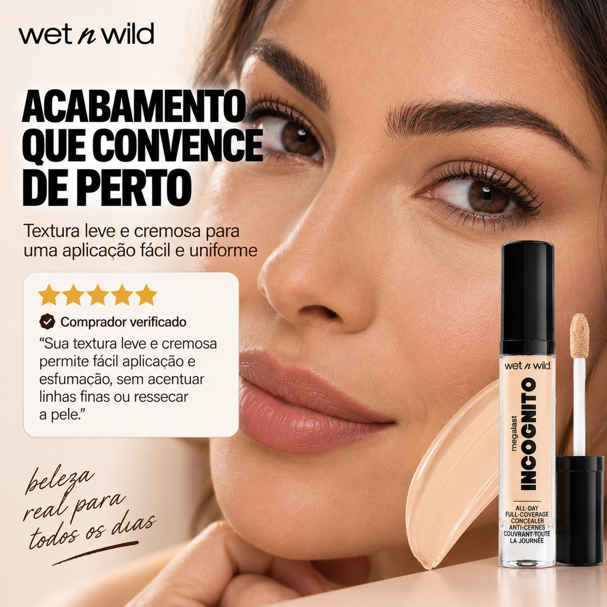 Corretivo Líquido - Mega Last Incognito All-Day Full Coverage Concealer