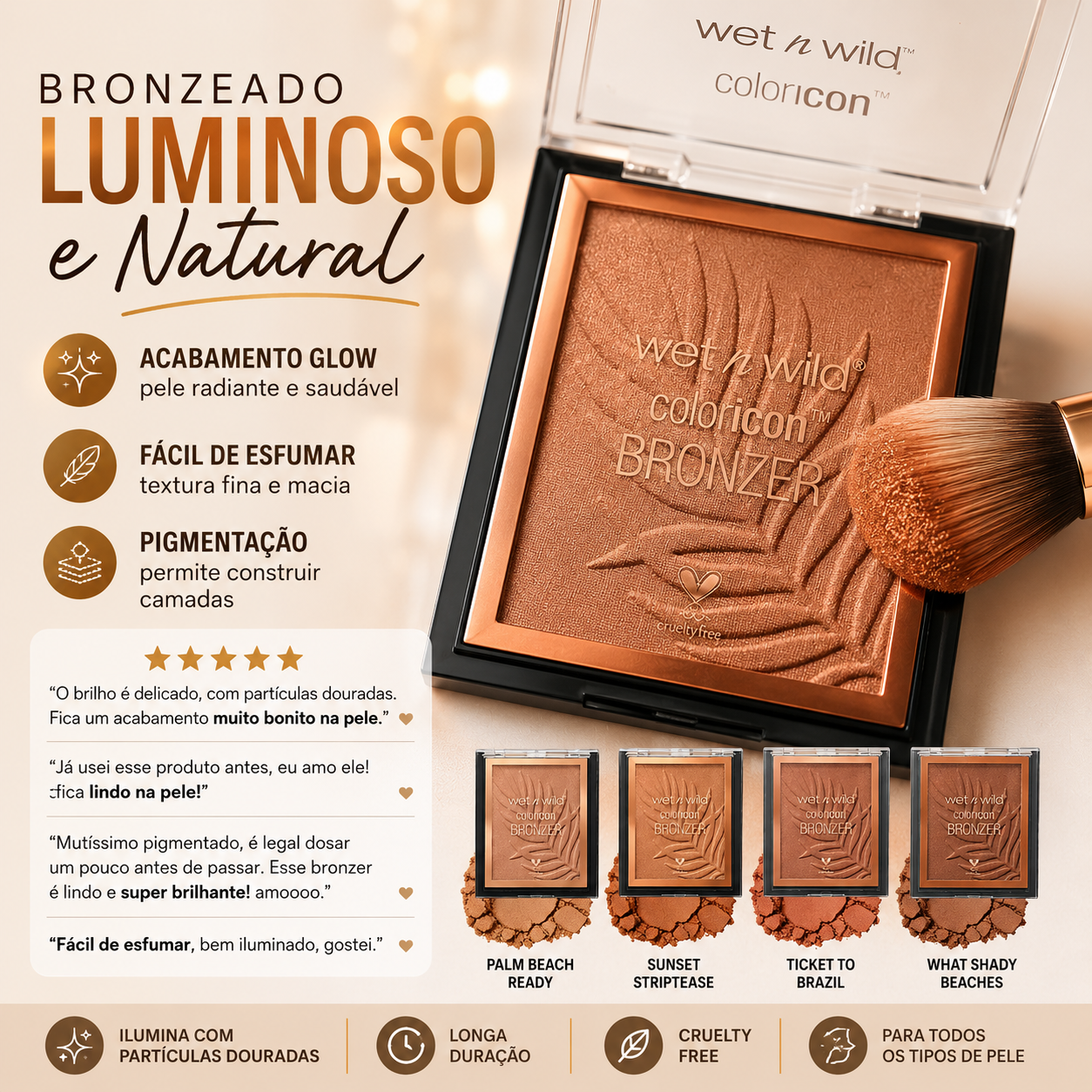Bronzer em Pó - Color Icon Bronzer