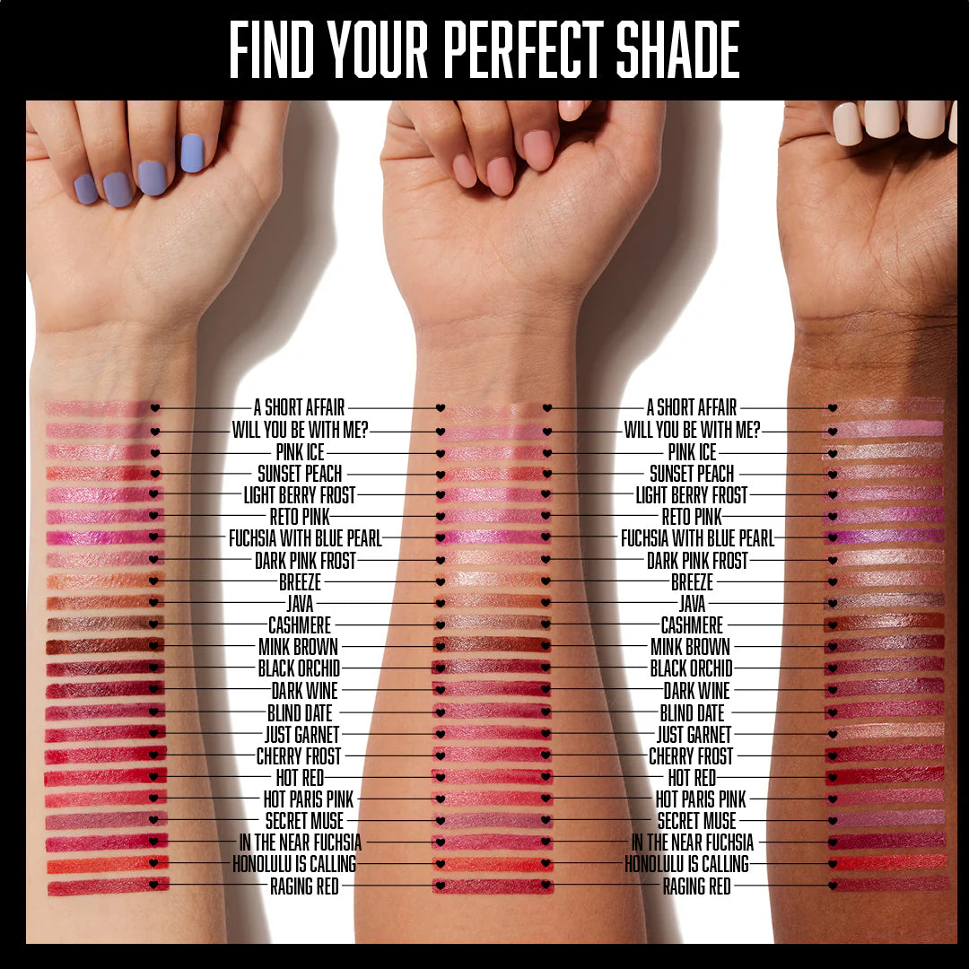 Batom Cremoso - Silk Finish Lipstick - Will You Be With Me?